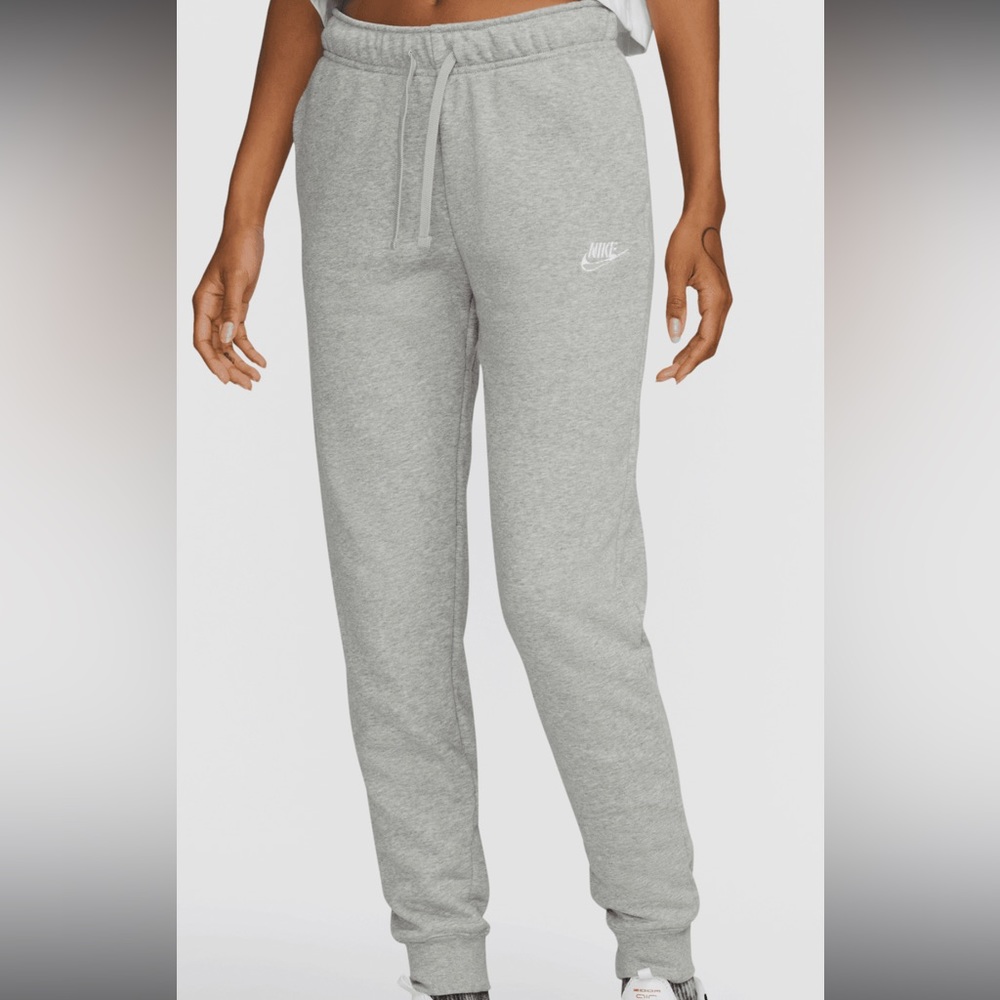 Light grey Nike joggers, worn twice